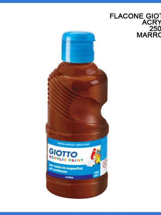 Giotto Acrylic Paint 250Ml Marrone