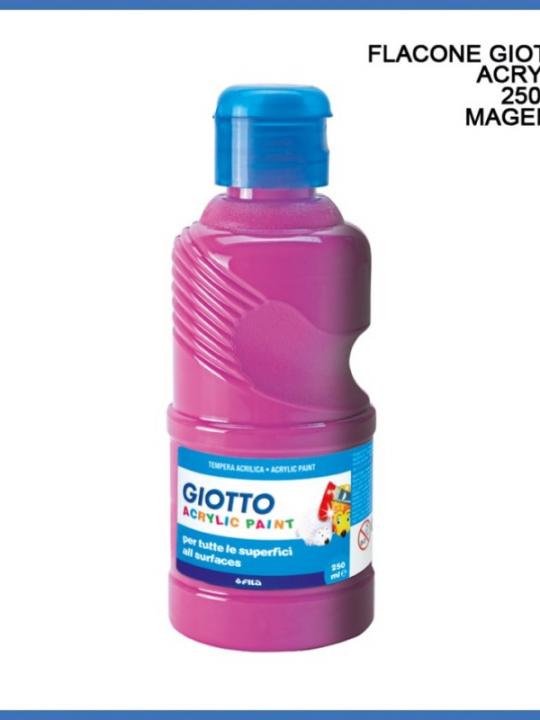 Giotto Acrylic Paint 250Ml Magenta