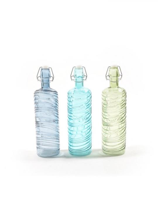 Bottiglia In Vetro Colorata 1000