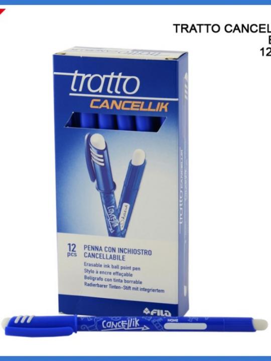 Tratto Penna Cancellik 0.4Mm Blu