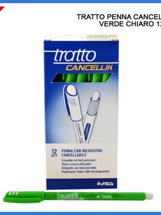 Tratto Penna Cancellik 0.4Mm Verde Chiar