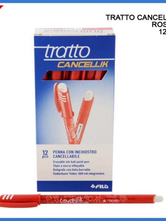 Tratto Penna Cancellik 0.4Mm Rosso