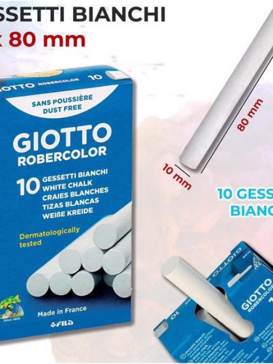 Giotto Gessetti X10Pz Bianchi