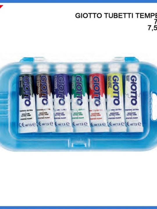 Giotto Tempera 7.5Ml 7Pz Ass