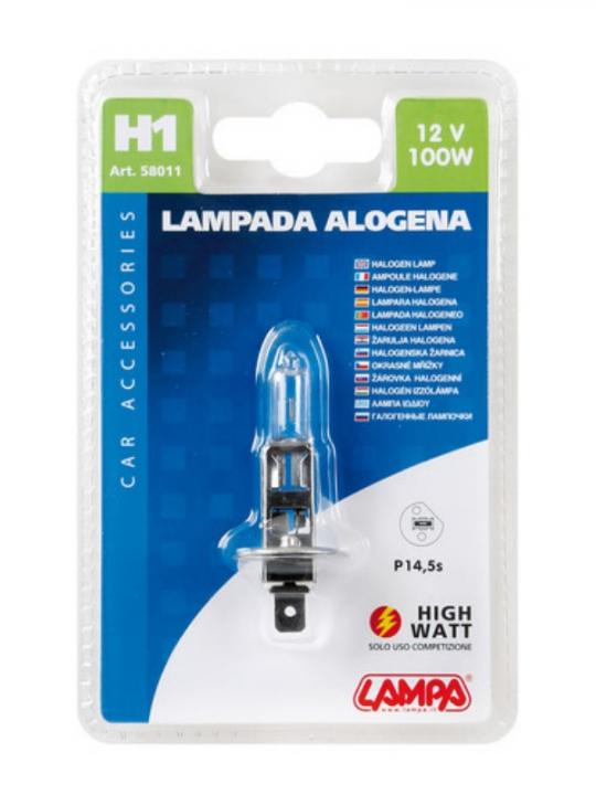 Lampada H1 12V 100W P14,5S