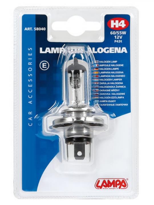 Lampada H4 12V 60/55W P43T