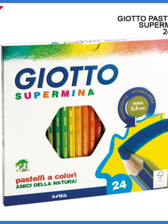 Giotto Pastelli Supermina 24Pz