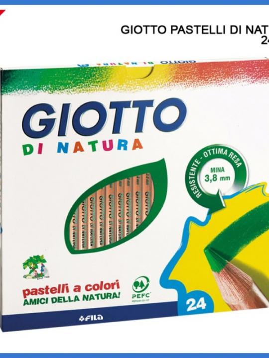 Giotto Pastelli Natura 24Pz