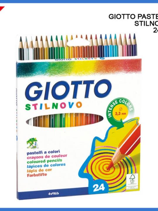 Giotto Pastelli Stilnovo 24Pz