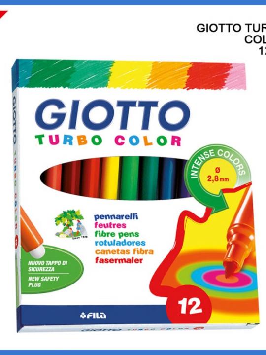 Giotto Pennarelli Turbo Color 12Pz