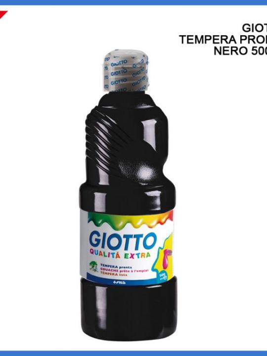 Giotto Tempera Pronta 500Ml Nero