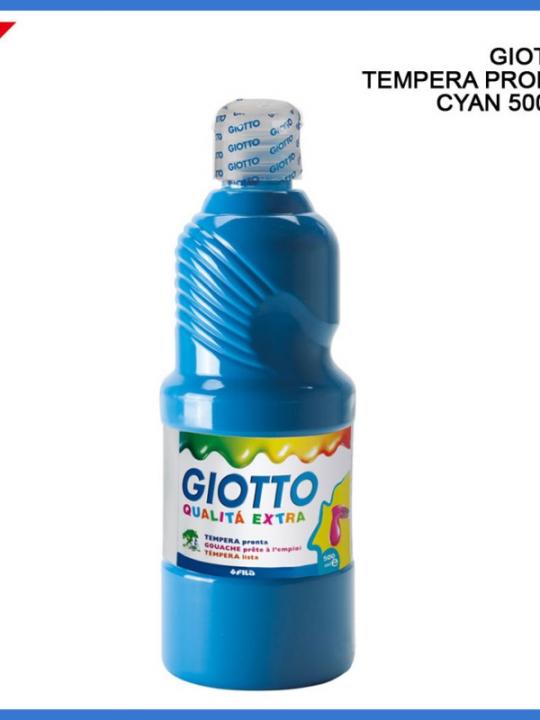Giotto Tempera Pronta 500Ml Cyan