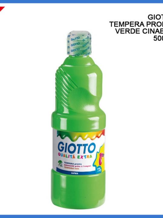 Giotto Tempera Pronta 500Ml Verde Cinabr