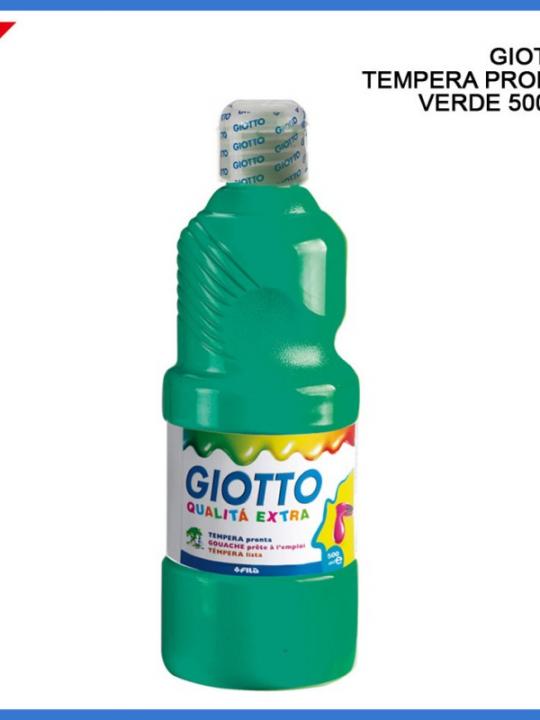 Giotto Tempera Pronta 500Ml Verde