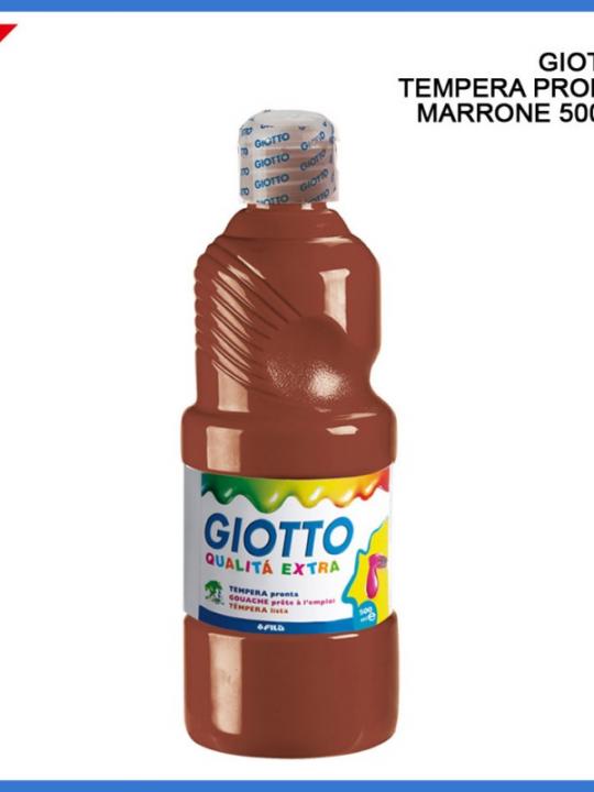 Giotto Tempera Pronta 500Ml Marrone