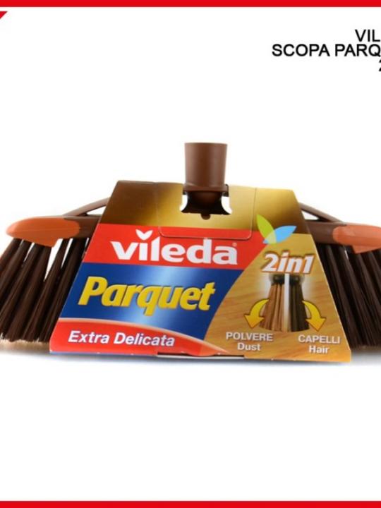 Vileda Scopa Parquet 2In1 Extra Delicata