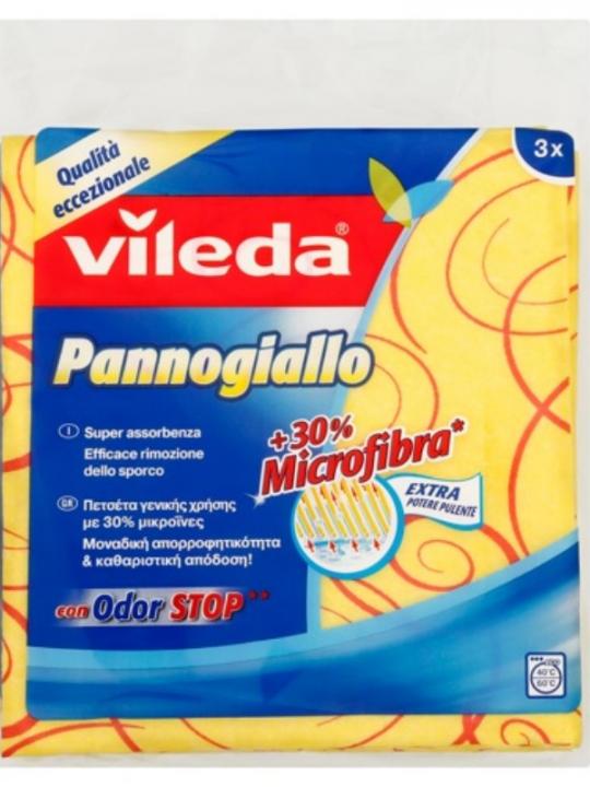 Vileda Panno Giallo C/Odorstop 3Pz