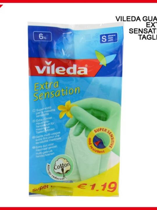 Vileda Guanti Extra Sensation S