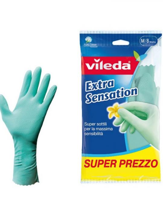 Vileda Guanti Extra Sensation Medi