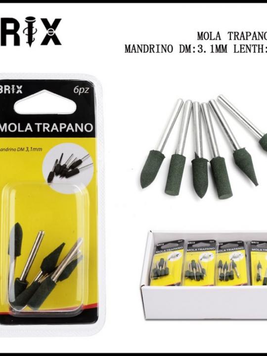 Mola Per Trapano Mandrino 3,1,41Mm 6Pz